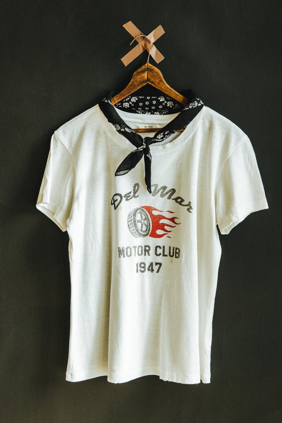 The "del mar motor club" tee
