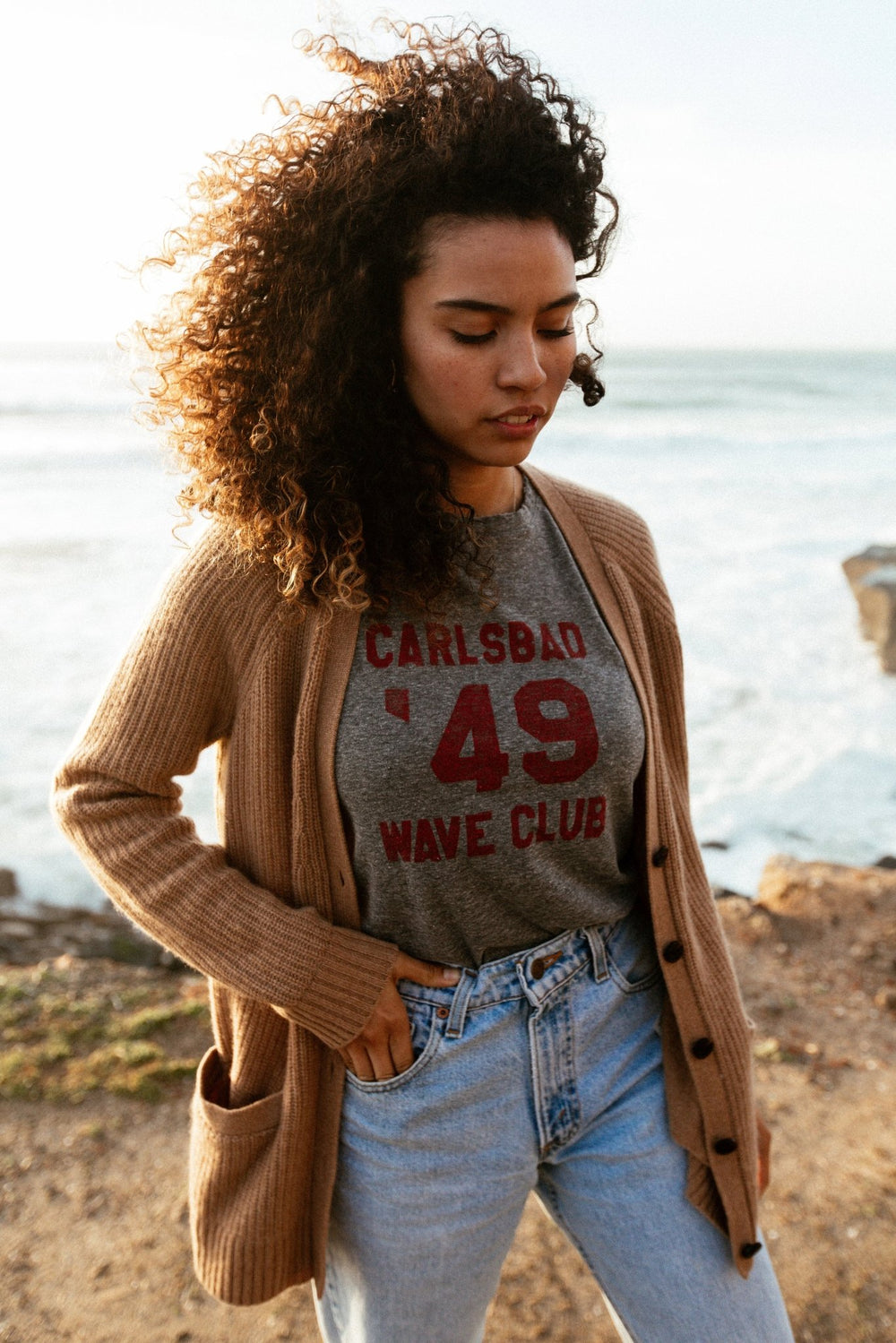 the "carlsbad wave club" tee Tee Number 1926   
